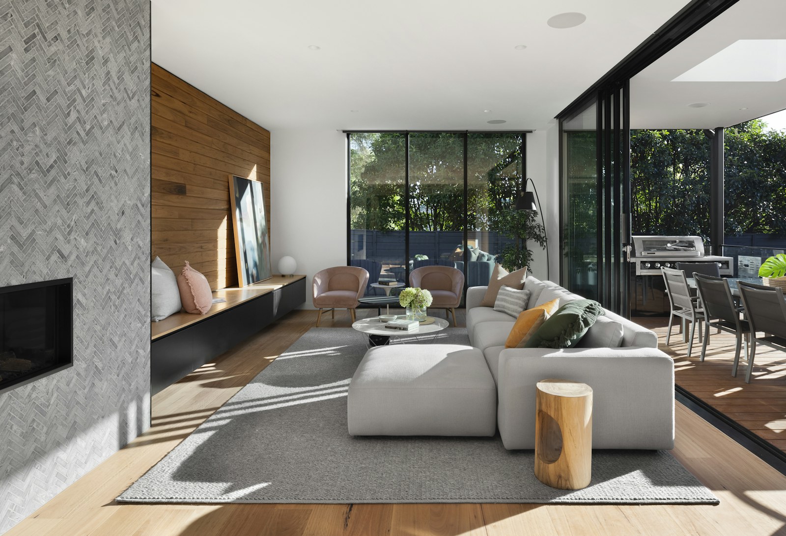 A beautiful modern family home